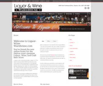 Liquor-Wine-Warehouse.com(Dayton, Ohio's Premier Liquor, Wine, and Craft Beer Store) Screenshot