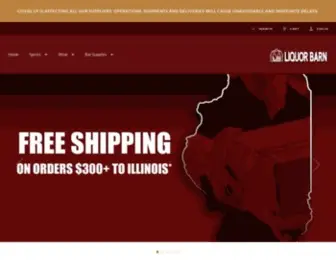 Liquorbarnil.com(Liquor Store in Illinois) Screenshot