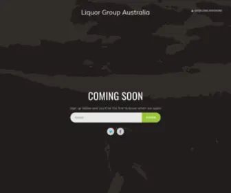 Liquorgroupaustralia.com(Liquor Group Australia) Screenshot