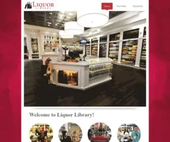 Liquorlibrarylv.com(Liquor Library) Screenshot