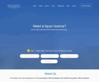 Liquorlicencelawyer.co.za(Apply for a Liquor Licence) Screenshot