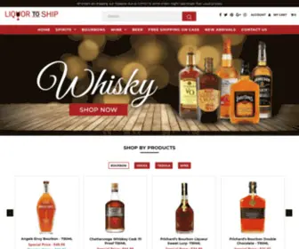 Liquortoship.com(Buy Liquor Online Store) Screenshot