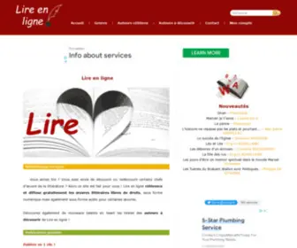 Lirenligne.net(Livres sur internet gratuits (free ebooks online)) Screenshot