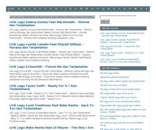 Liriklagugue.com(Liriklagugue) Screenshot