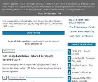 Lirikterjemahan.id(Lirik Lagu dan Terjemahan Terbaru) Screenshot