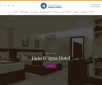 Liriodaguahotel.com.br(Lírio D'água Hotel) Screenshot