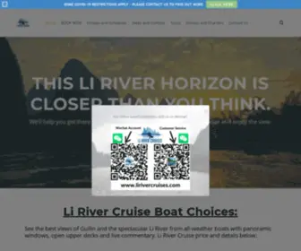 Lirivercruises.com(Li River Cruises) Screenshot