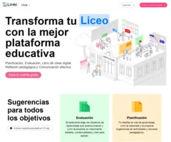 Lirmi.cl(El software para colegios más utilizado en Chile) Screenshot