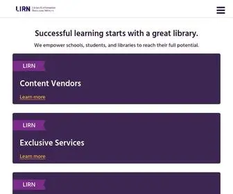 Lirn.net(Library & Information Resources Network) Screenshot