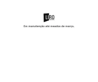 Liro.com.br(Livros sob Encomenda) Screenshot