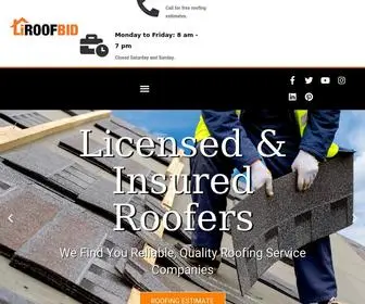 Liroofbid.com(Roof Bid Company) Screenshot