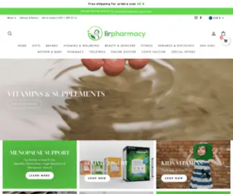 Lirpharmacy.com(Online Pharmacy offering Click and Collect & Free Delivery) Screenshot