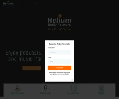 Lirpodcasts.com(Helium Radio Network) Screenshot
