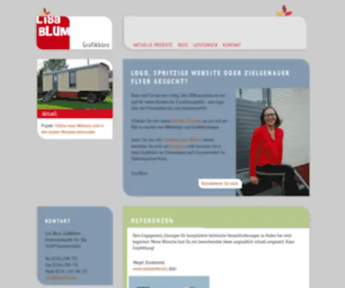 Lisa-Blum.de(Kreative Agentur für Ihr Unternehmen) Screenshot