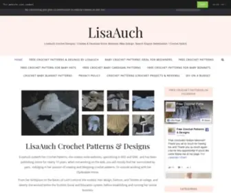 Lisaauch.com(Crochet Addict) Screenshot