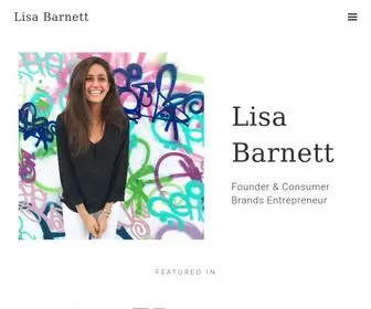 Lisabarnett.net(Lisa Barnett) Screenshot