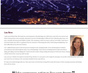 Lisabova.com(The mountains are calling) Screenshot