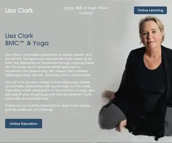 Lisaclarkyoga.com(Lisa Clark) Screenshot