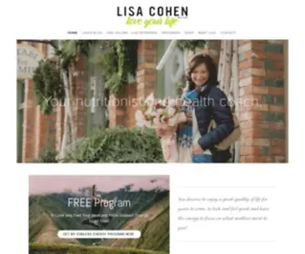 Lisacohenfitness.com(Lisa Cohen) Screenshot
