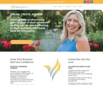 Lisademarcocoaching.com(Lisa DeMarco Coaching) Screenshot