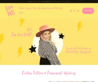 Lisadollart.com(Lisa Doll) Screenshot