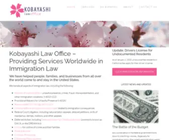 Lisakobayashi.com(Sacramento Immigration Lawyer) Screenshot