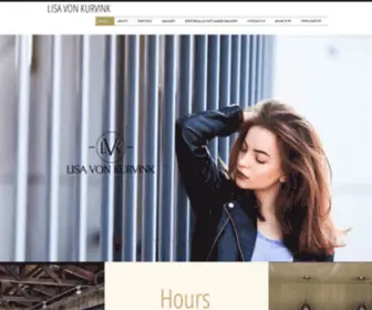 Lisakurvink.com(Lisa Von Kurvink) Screenshot