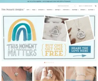 Lisaleonardonline.com(Jewelry with meaning by Lisa Leonard) Screenshot