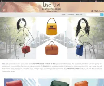 Lisalivi.com(Borse in Pelle) Screenshot