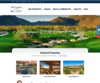 Lisalucky.com(North Scottsdale Real Estate Home) Screenshot