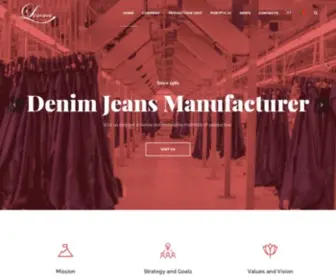 Lisama.pt(Denim Jeans Manufacture) Screenshot