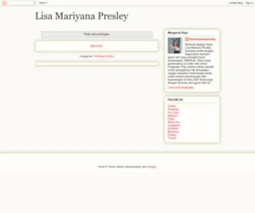 Lisamariyanapresley.blogspot.com(Lisamariyanapresley) Screenshot