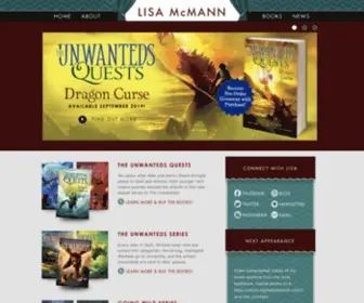 Lisamcmann.com(Lisa McMann) Screenshot