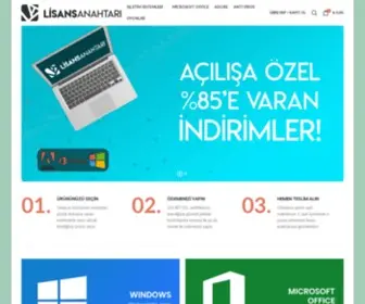 Lisansanahtari.net(Lisans Anahtarı) Screenshot