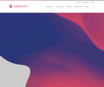 Lisapharma.it(LABORATORIO ITALIANO BIOCHIMICO FARMACEUTICO) Screenshot