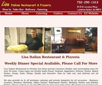 Lisapizzarestaurant.com(Lisa Italian Restaurant & Pizza) Screenshot