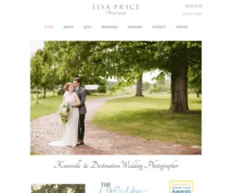 Lisapricephotography.com(Knoxville Wedding Photographer) Screenshot