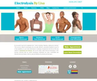 Lisarulli.com(West LA's Best Electrolysis Hair Removal) Screenshot