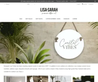 Lisasarah.com(Outdoor Wall Art) Screenshot