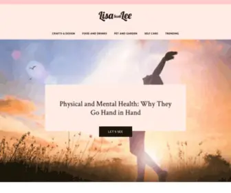 Lisascottlee.com(Self-Care and Blissful Living) Screenshot