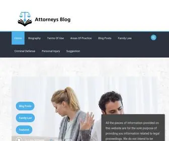 Lisascruggsattorney.com(Attorneys Blog) Screenshot