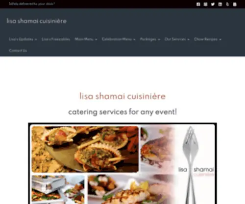 Lisaskitchen.com(Lisa Shamai Cuisiniere) Screenshot
