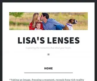 Lisaslenses.com(Capturing the memories that steal your heart) Screenshot