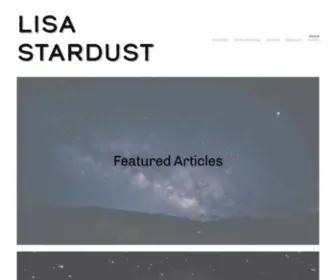 Lisastardust.com(LISA STARDUST) Screenshot