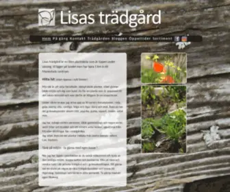 Lisastradgard.se(Trädgård) Screenshot