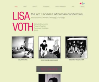 Lisavoth.ca(Lisa Voth) Screenshot