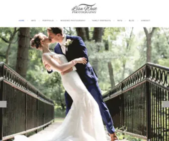 Lisawestphotos.com(Pittsburgh wedding photographer) Screenshot