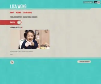 Lisawong.com(Lisa Wong) Screenshot