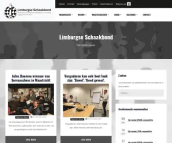 Lisb.nl(De Limburgse Schaakbond) Screenshot