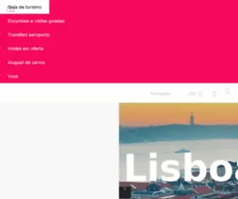 Lisboa.net(Guia de viagem e turismo em Lisboa) Screenshot